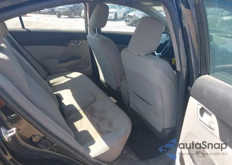 2015 Honda Civic Lx из США, поврежденный, VIN 19XFB2F50FE266234